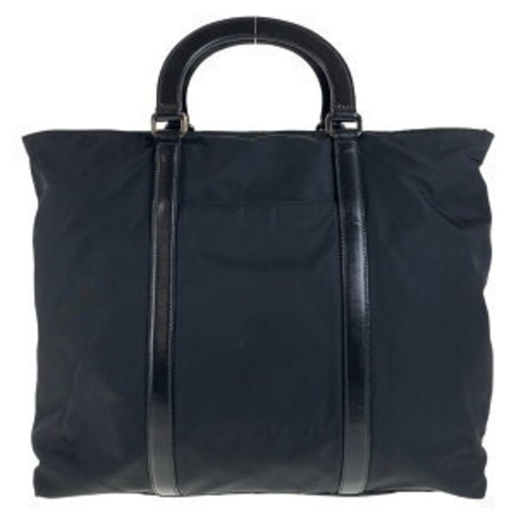 Prada briefcase Tessuto triangular business leather bag nylon black - Picture 2 of 9